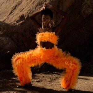 Keama - Nina Set in Orange